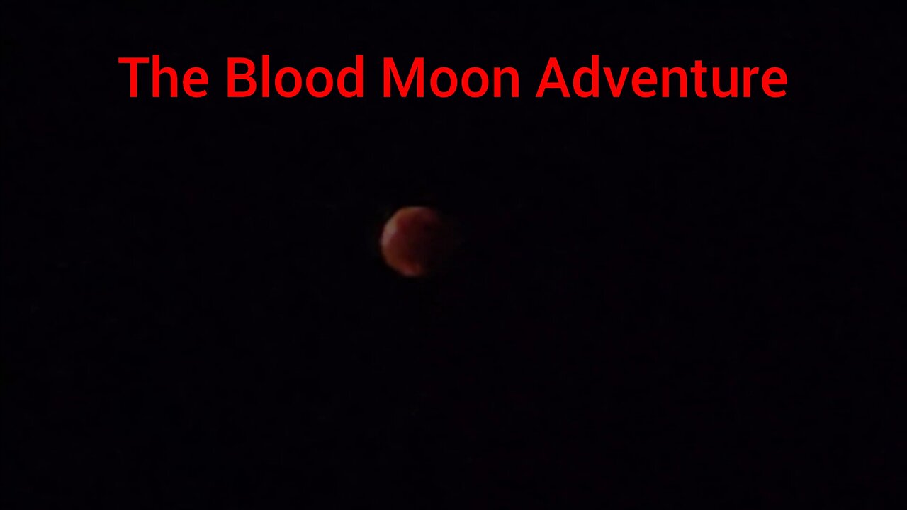 Blood Moon Spotting and the UFO-Hunter-Mobile, 8/9/2025 Eclipse