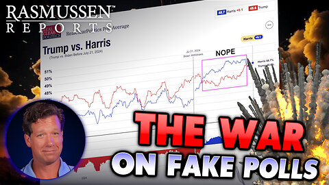 HUGE NEWS: Rasmussen and Others Fight Back on FAKE POLLS