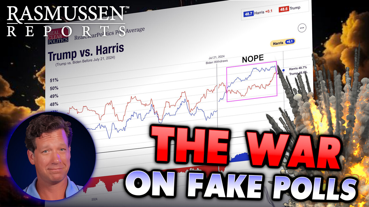 HUGE NEWS: Rasmussen and Others Fight Back on FAKE POLLS