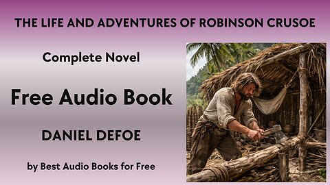 The Life and Adventures of Robinson Crusoe - A Complete Audio Book - by Daniel Defoe - Audiobooks