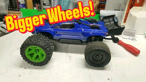 I Put Bigger Wheels on the XRT Mini to Make it More Epic!