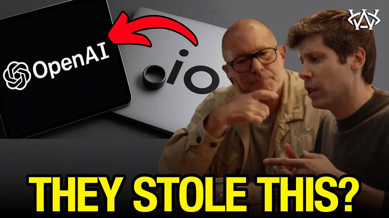 New Secret AI Device RIPPED OFF? OpenAI SUED for STEALING New AI Tech!