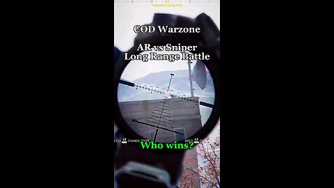 🚨🎮 COD Warzone: Long Range Sniper Battle...