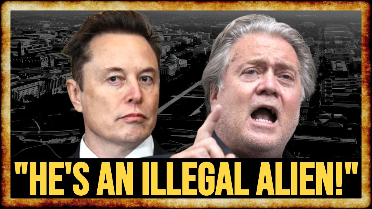 Bannon UNLOADS On Elon After Trump Split, Calls To SEIZE SpaceX