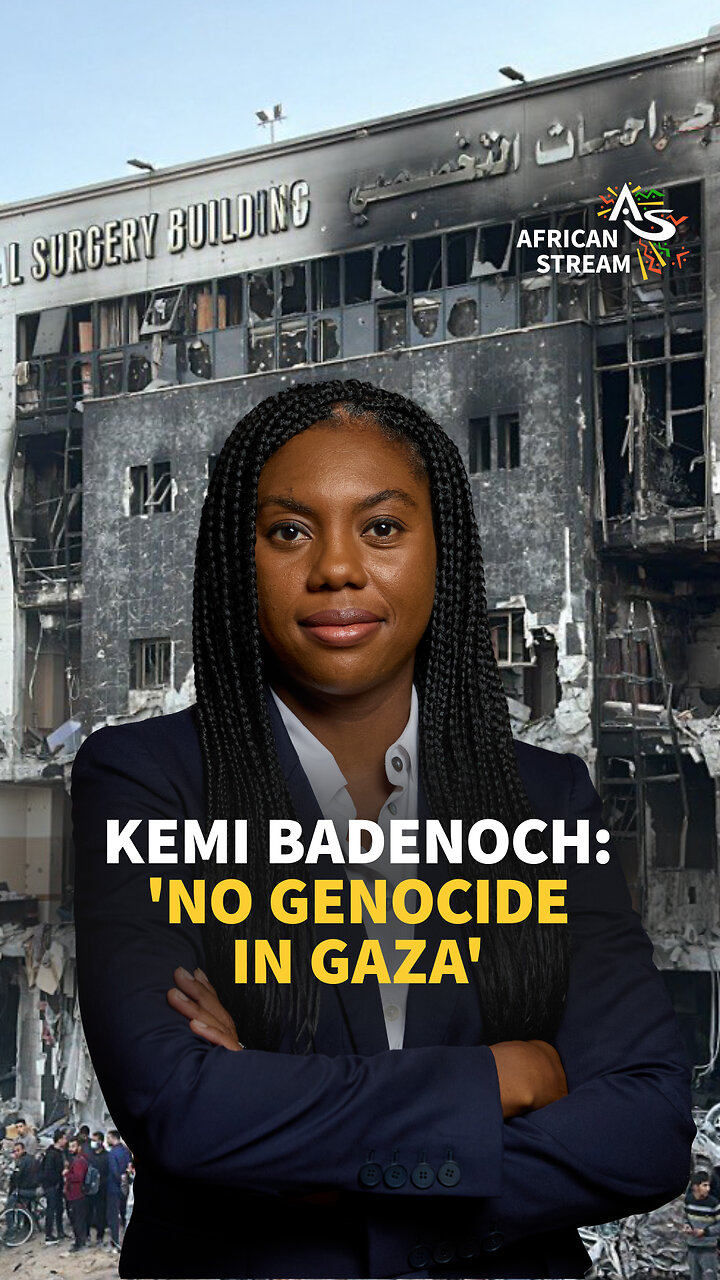 KEMI BADENOCH: NO G*NOCIDE IN GAZA