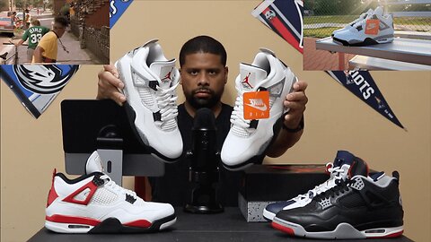 Air Jordan 4 White Cement 2025 Review | UNBOXING | SIZING | My Favorite Jordan 4 Of All Time