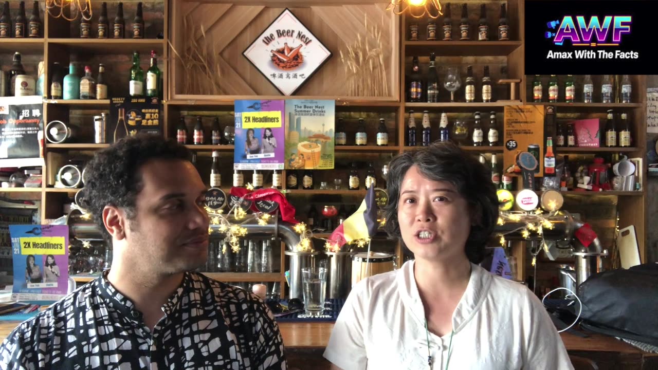 Sheila, Comedian in Chengdu, Shares If She Does Comedy in Mandarin or English (Part 1) | AWF Series