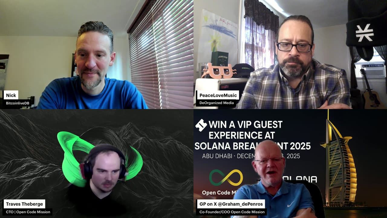 #BitcoinLive EP21 "Decentralizing Science: Make Science Great Again!" w/ @Graham_dePenros @Traves_Theberge