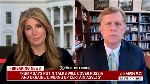 MICHAEL MCFAUL ACCIDENTALLY ADMITS THE TRUTH — TRUMP MAKING PEACE IS A “PROBLEM” FOR THE LEFT!