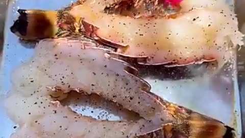 Grilled Lobster Tails inspired by Galápagos Islands on @cafecasinolv #grilledlobster #lobster
