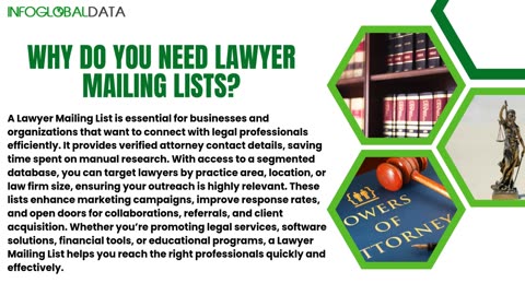 Why Do You Need Lawyer Mailing Lists?