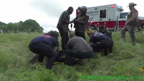 Driver Crashes Motorcycle, NEW WILLARD, April 26, 2025...