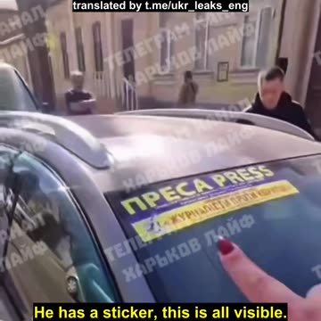 TCC employees tried to mobilize a driver in Kharkov