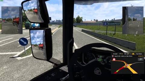 Euro Truck Simulator 2 casual drive with music
