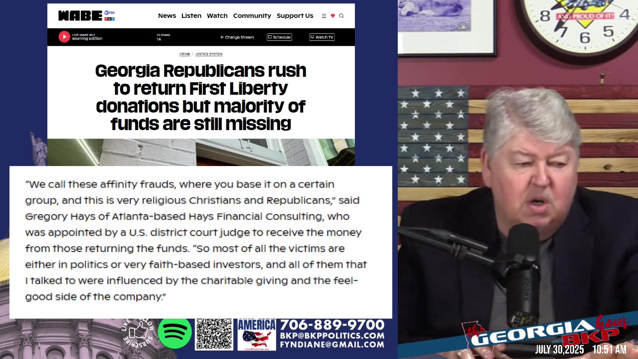 The Georgia Hour - REPLAY - July 30, 2025