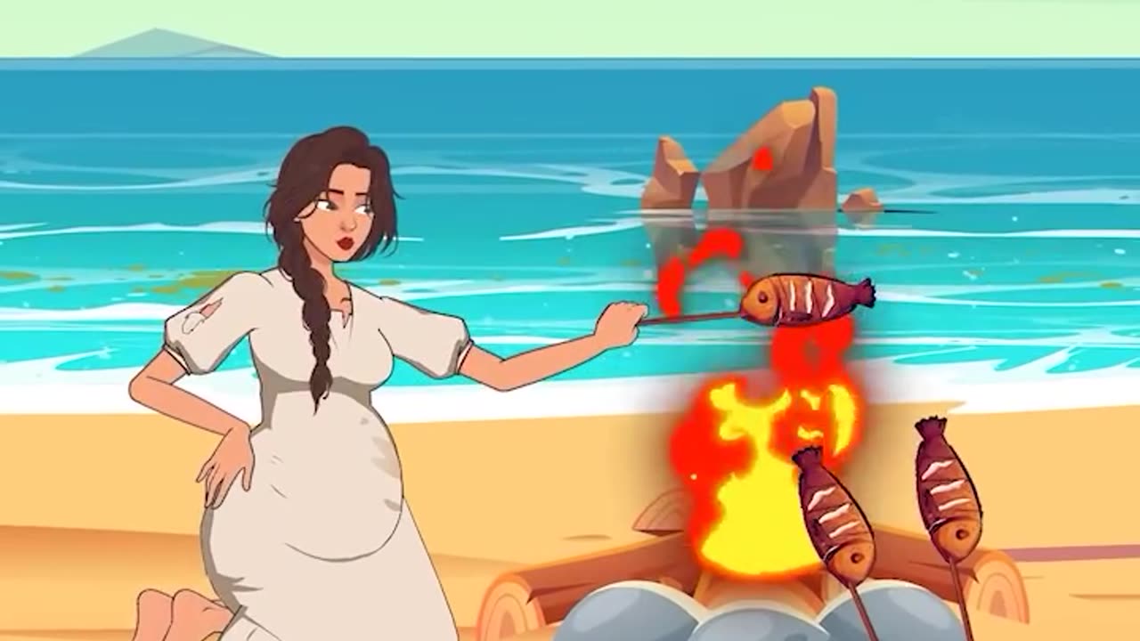 Survival Instinct: A Pregnant Woman’s Fight on a Deserted Island