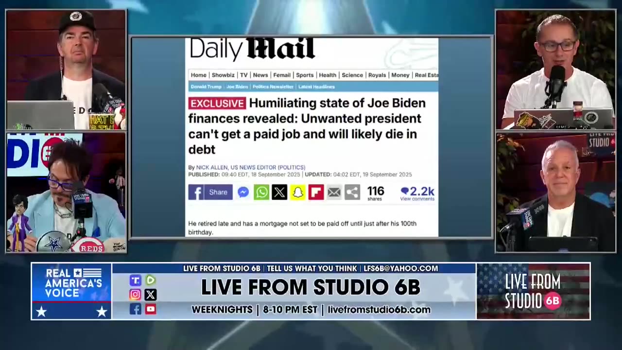 BIDEN BROKE & BITTER?