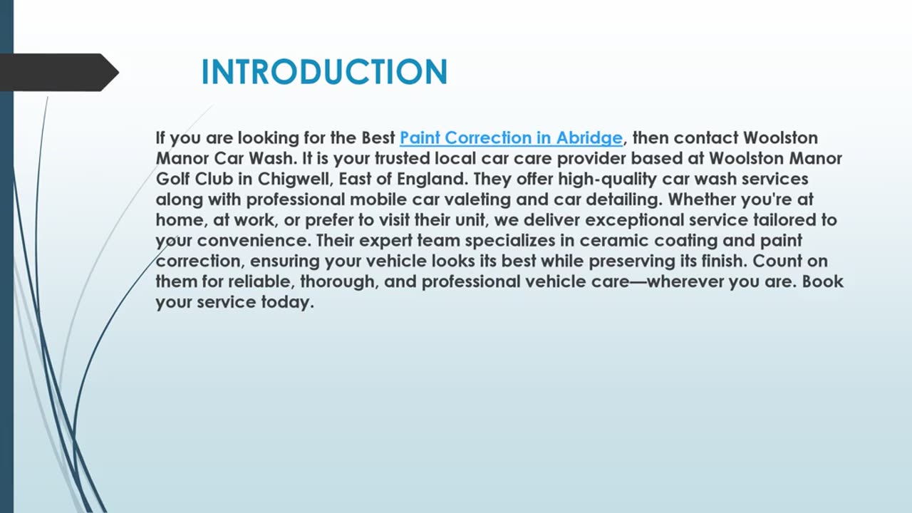 Looking for the best Paint Correction in Abridge