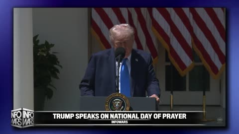 BREAKING: President Trump Touts "Biggest Tax Cuts In American History" During National Day Of Prayer