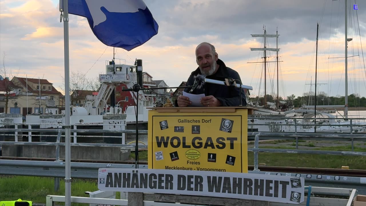 Wolgast - Stefan - Eröffnung und Redebeitrag 22-04-2025