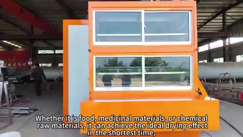 The mesh belt dryer