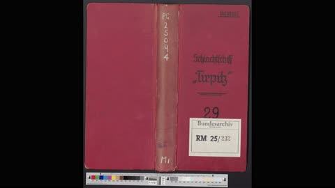 Tirpitz General Plans Bundesarchiv