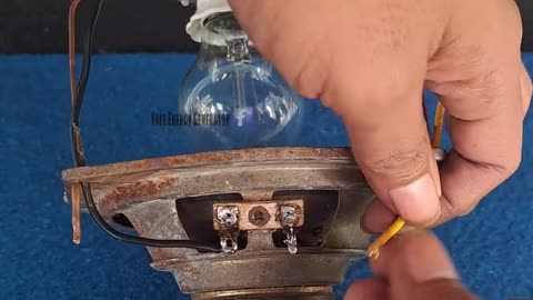 How To Generate Free Energy Using Speaker Magnet