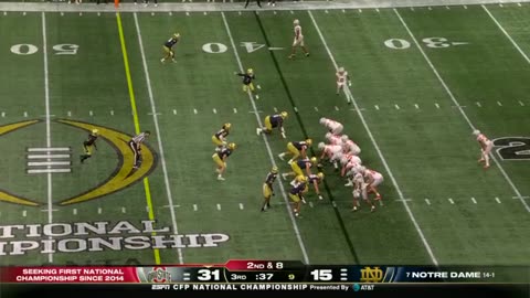 2025 CFP National Championship Ohio State vs Notre Dame