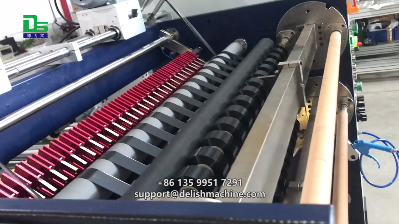 Small batch? Customization? DELISH ribbon slitting machine is all taken care of!