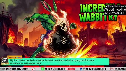 Wabbitry & Chill! | Open Panel! #wabbittubeclips #wabbittubenetwork #kingsizz #sizzwabbit