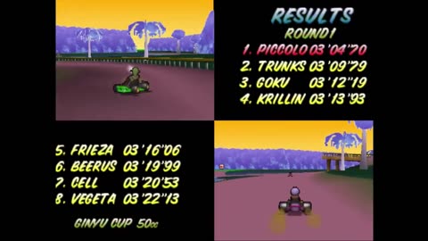 Dragon Ball Z Kart 64 50cc Piccolo Ginyu Cup Berrus Parkway