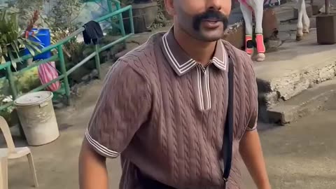 Wait For End😳 Funny Horse 🐎 Kick Prank Had Twist 🤭🤣🤣🤣