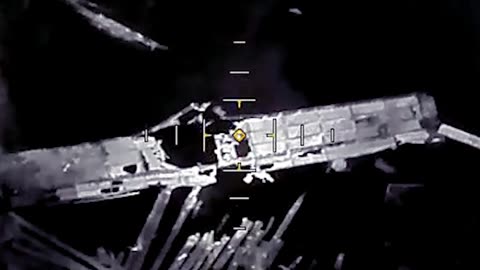 Ukrainians Use Drones to Blow Up River Crossing Used By Russian Soldiers
