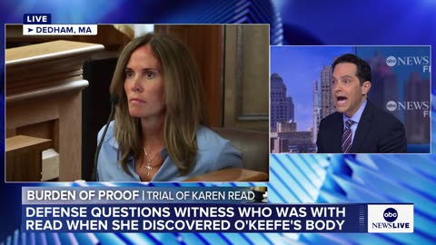 Defense questions witness who was with Karen Read when she discovered John O'Keefe's body