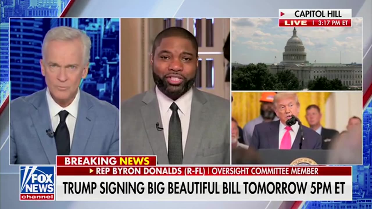 Byron Donalds Breaks Down How Trump 'Closed This Deal' On His ‘Big, Beautiful Bill’