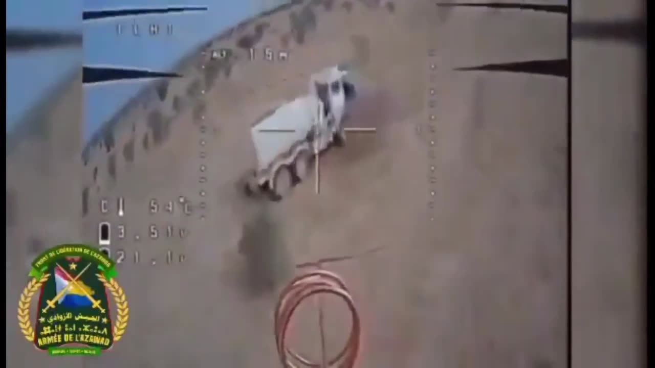 🛸💥 Mali War | Tuareg/Azawad FPV Drone Strikes vs. Mali Army | RCF