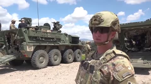 U.S. Troops Eare patrolling border in expanded role under PDJT emergency order