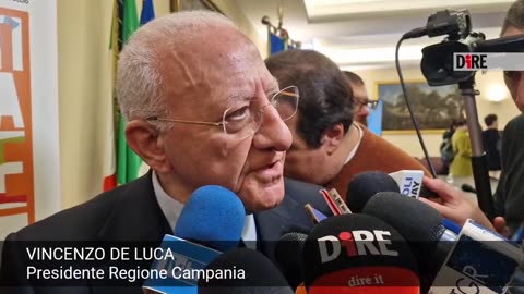 Napoli - CAMPI FLEGREI. DE LUCA: DA PRYSMIAN INVESTIMENTO ENORME A POZZUOLI (18.03.25)