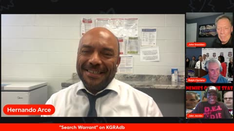 "Search Warrant" Special Guest Reporter Hernando Arce on #NGO's
