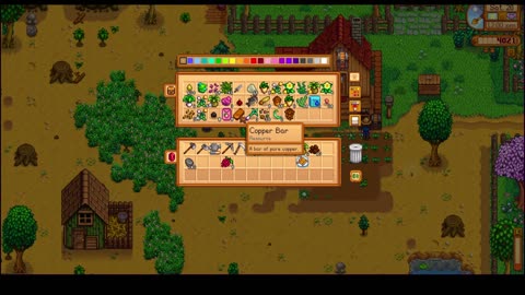 Stardew Valley: Farming and chilling.