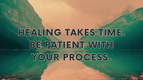 What if healing isn’t instant… but it’s still happening?