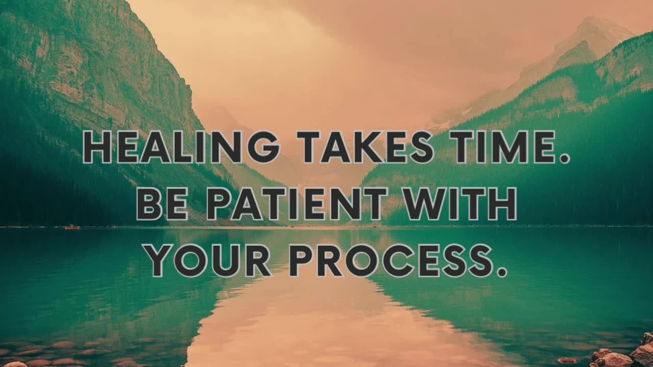 What if healing isn’t instant… but it’s still happening?