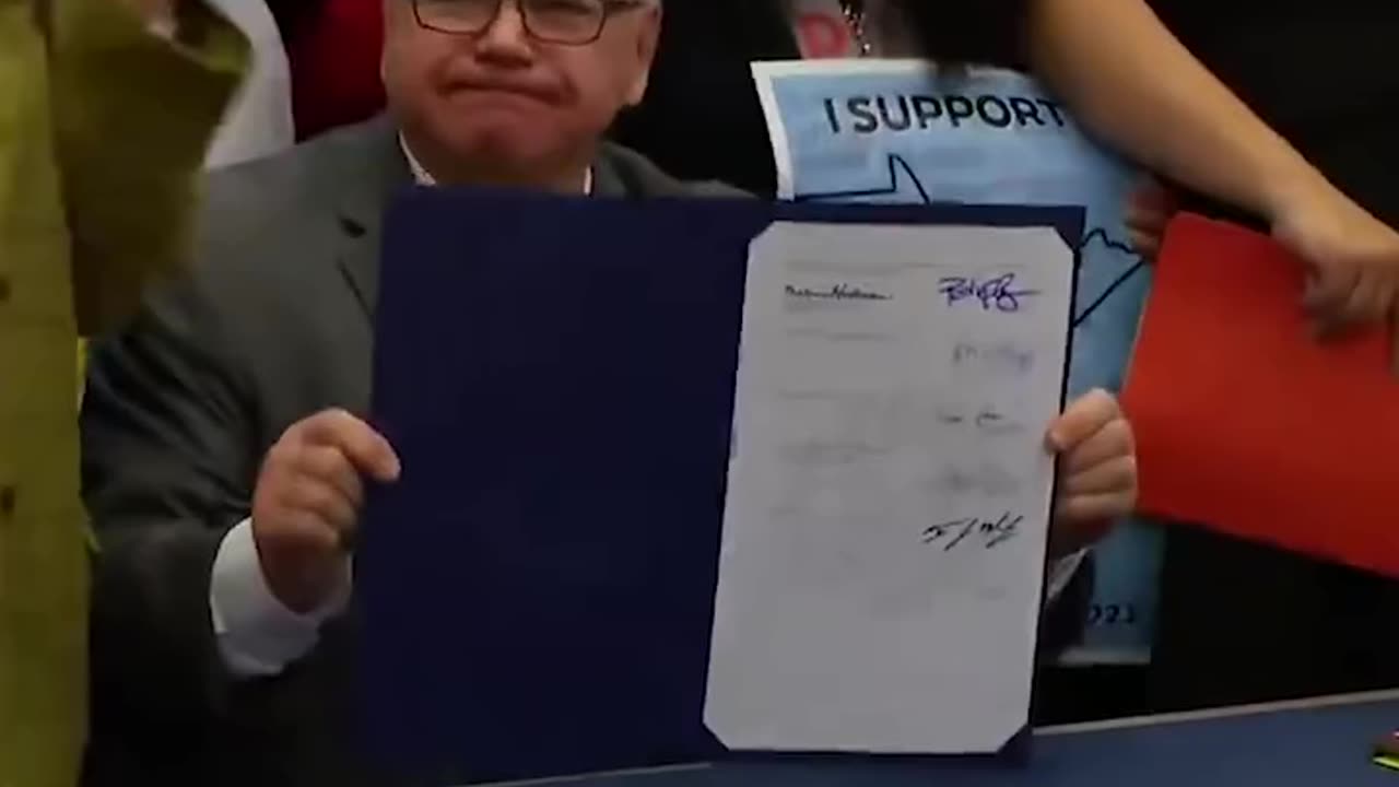 Tim Walz Violates his oath of office