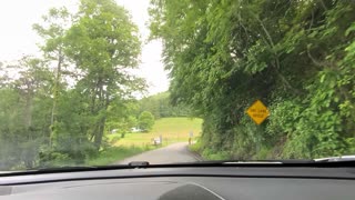 NW NC 🌳 Dashcam - N Toe River to The Treehouse via Lower Pig Pen Rd