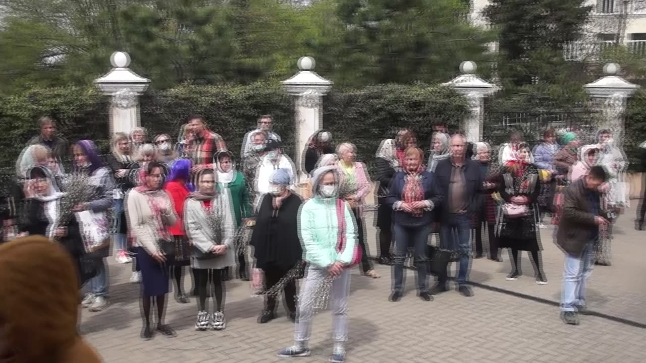 Palm Sunday in Russia during the pandemic