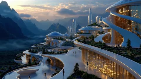 Life in 2700: Futuristic Cities, Flying Cars & Eco Utopia