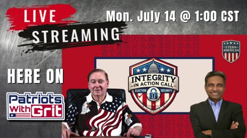 Election Integrity In Action Call (Live Stream)