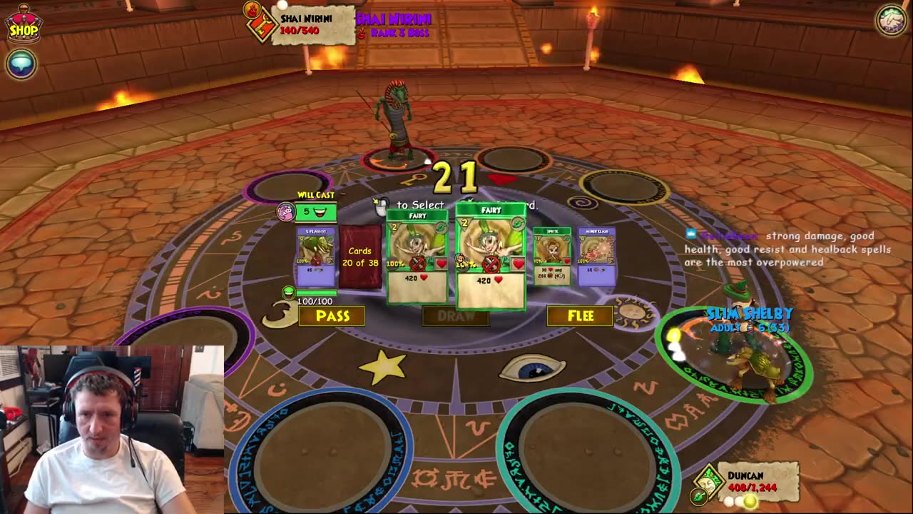 Wizard - Life - Finishing Krokotopia