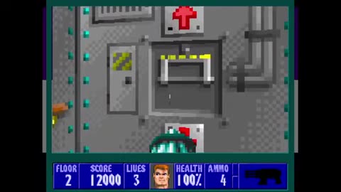 Wolfenstein 3D Demo Episode 1 Floor 2
