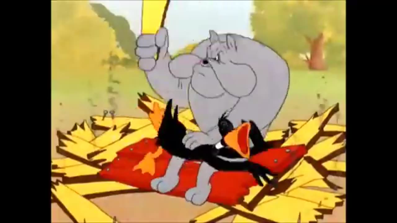 Looney Tunes: The Up-Standing Sitter - Spanking